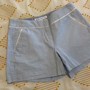 SOUTHERN TIDE - Piper Seersucker Short, Size 00, Boat Blue